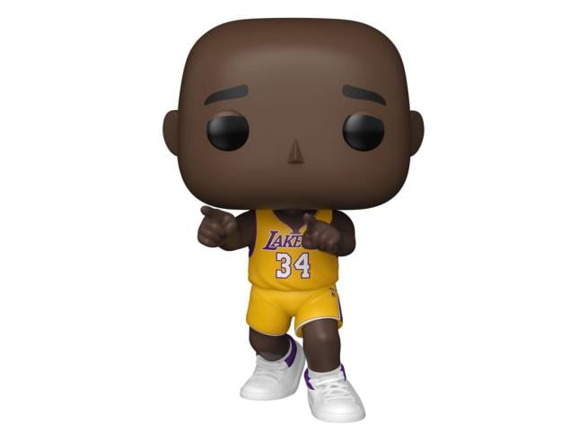 Nba Legends Pop! Sports Vinile Figura Lakers- Shaq('00 Wcf Celebration) 9 Cm Funko