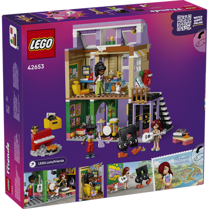 Negozio di musica e appartamento - Lego Friends 42653