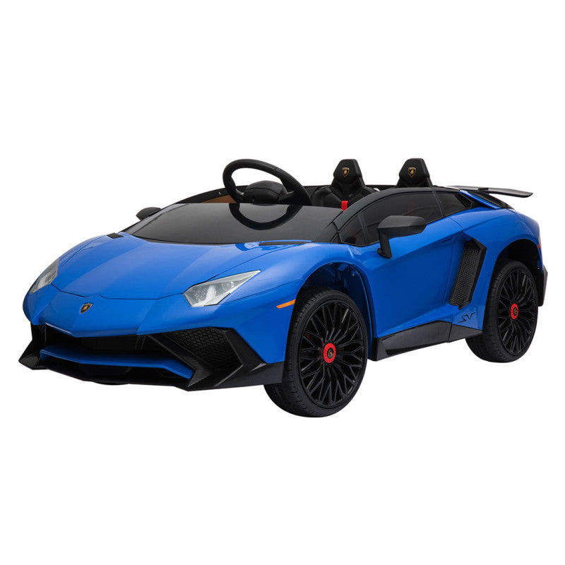 Auto elettrica lamborghini aventador blu GVC-5408