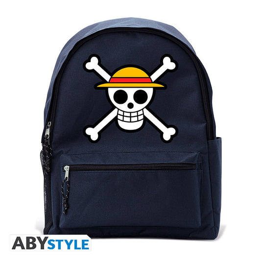 One Piece Zaino Teschio Stemma Ciurma 42 x 31 Cm Abystyle