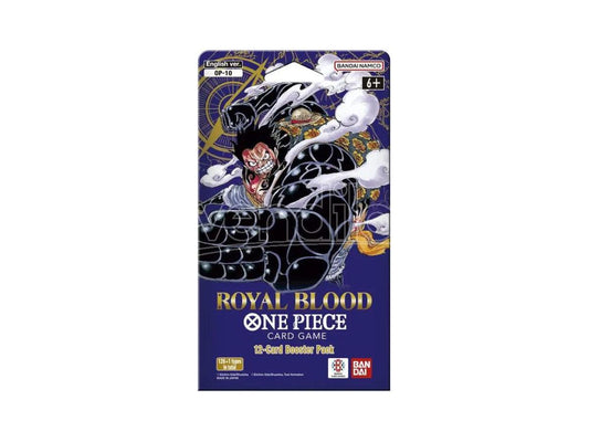 One Piece Card Game Royal Blood OP10-  1  Blister Pack da 12 Carte (ENG) Bandai