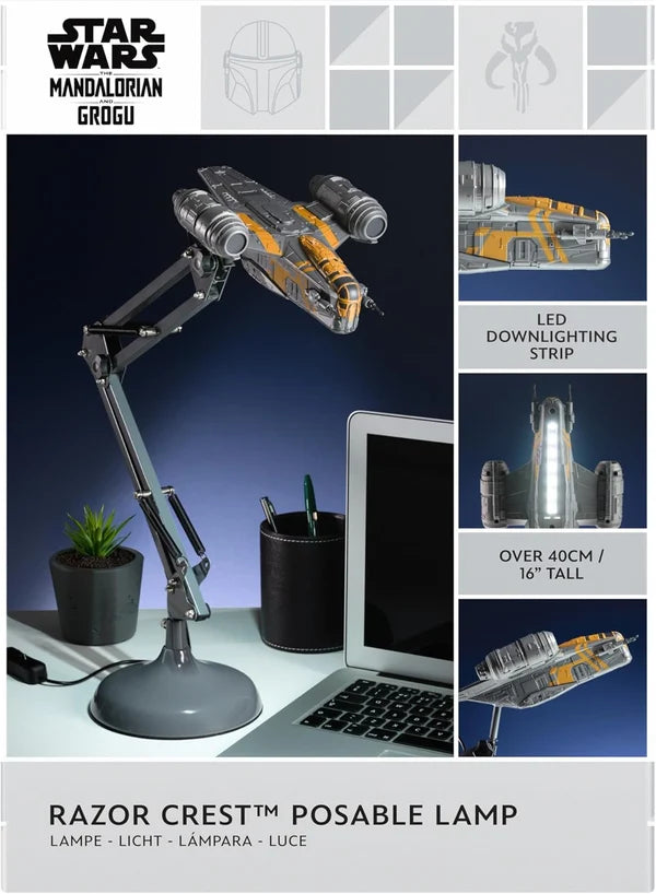 Paladone Star Wars Razor Crest Posable Desk Light LAMPADA