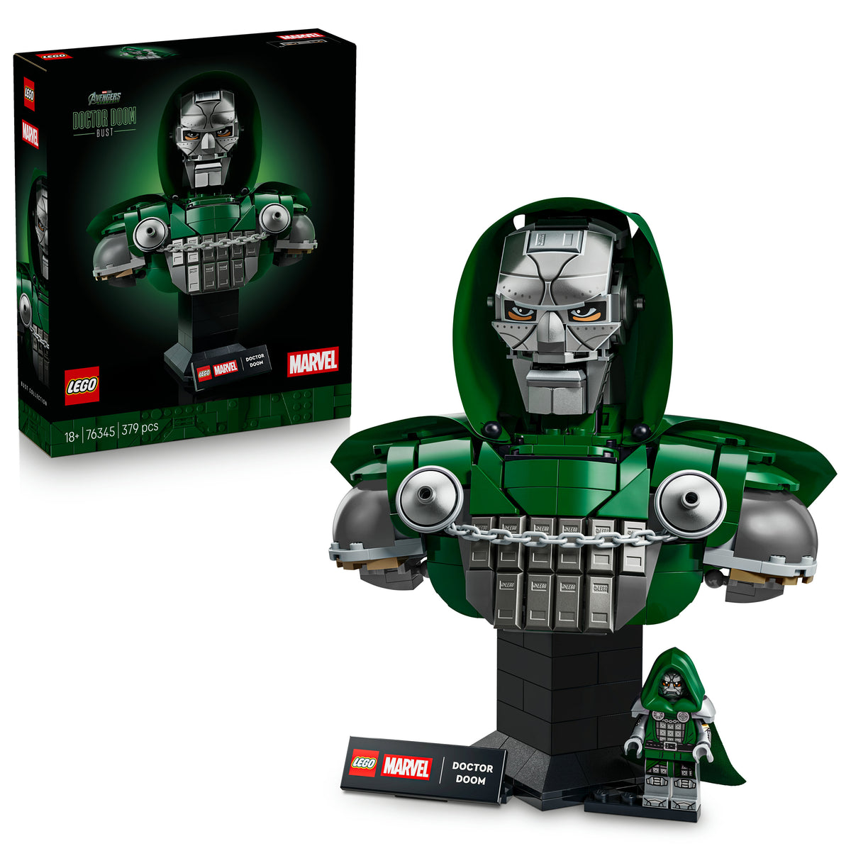 LEGO Marvel 76345 Busto di Doctor Doom