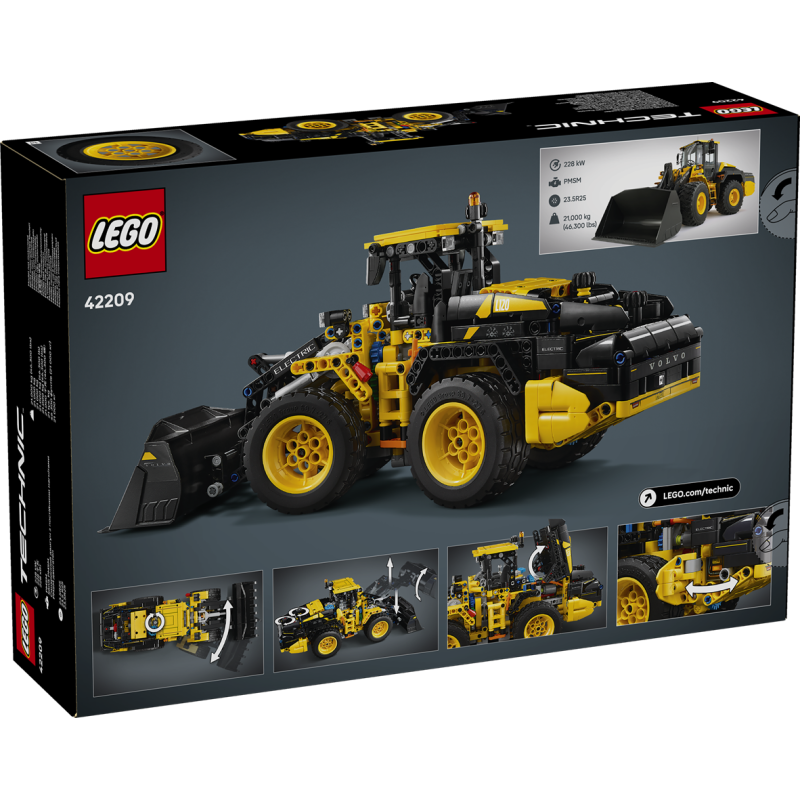 Lego 42209 Pala Gommata Volvo L120