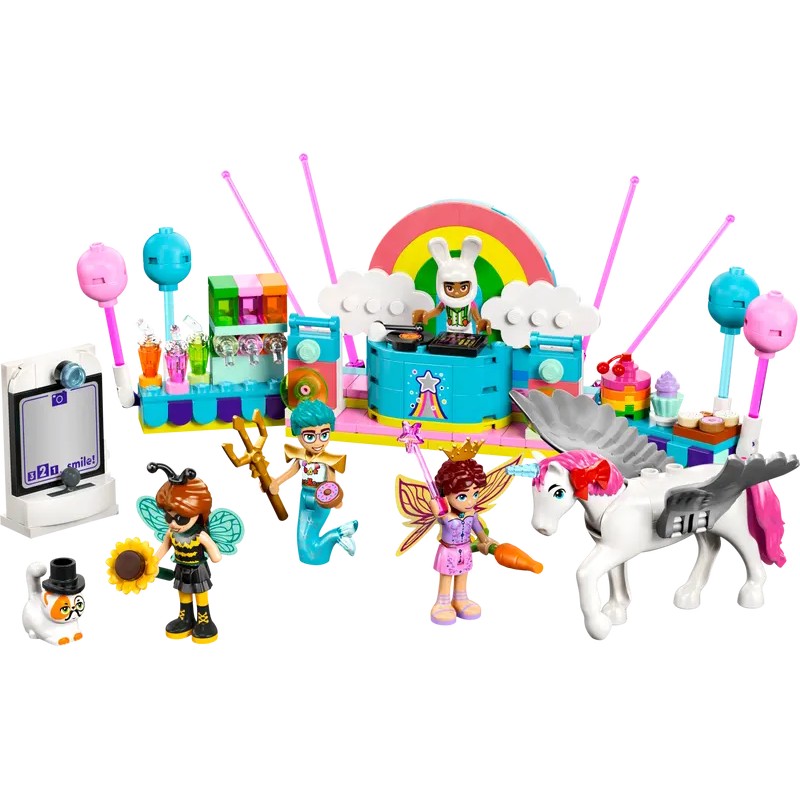 Party in costume con unicorno e fatina - Lego Friends 42661