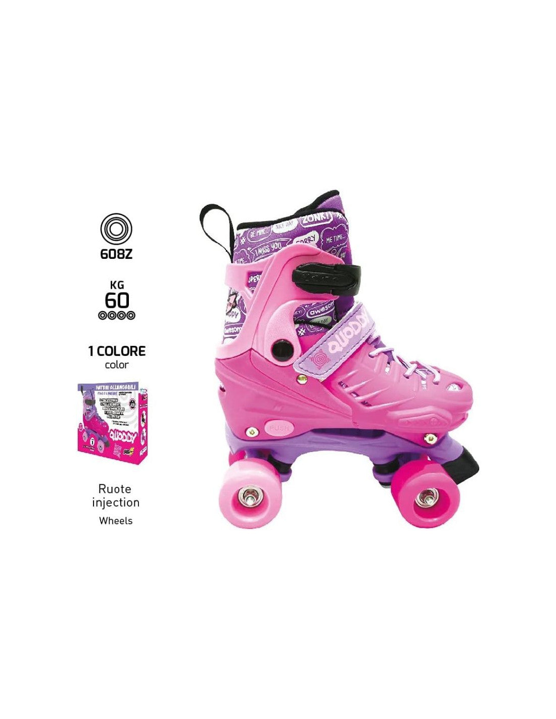 Pattini "Quoddy" 35-38 Girl