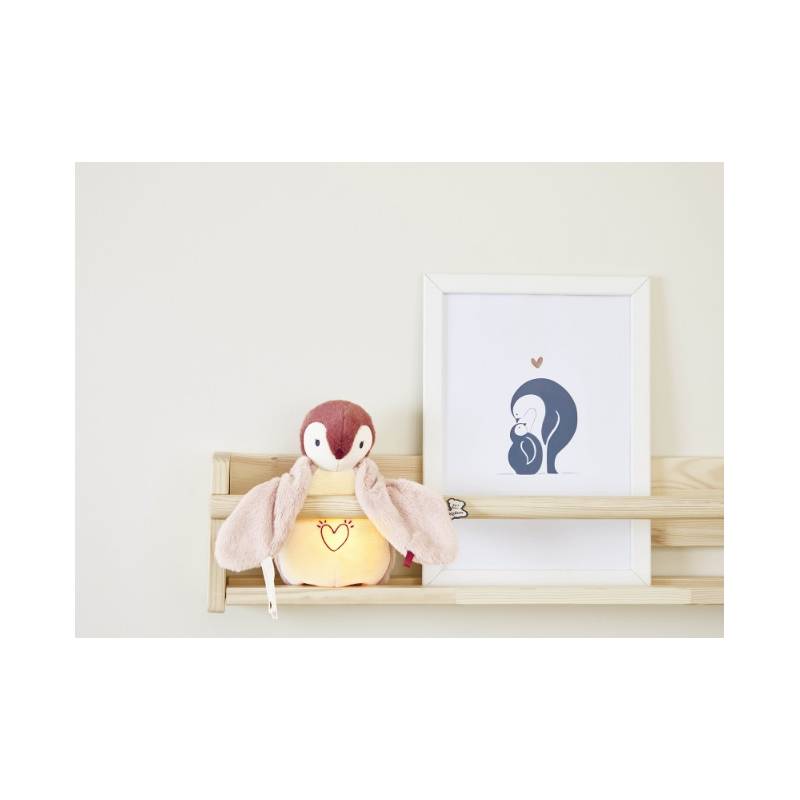 Kaloo Pinguino Rosa Luce Notturna