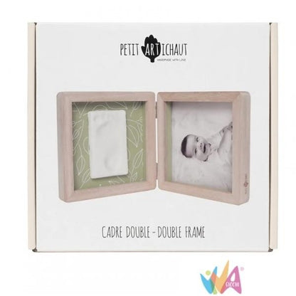 PETIT ARTICHAUT Impronte bebe Doppia Cornice Impronta - Olive Tree (Modello PA1803)