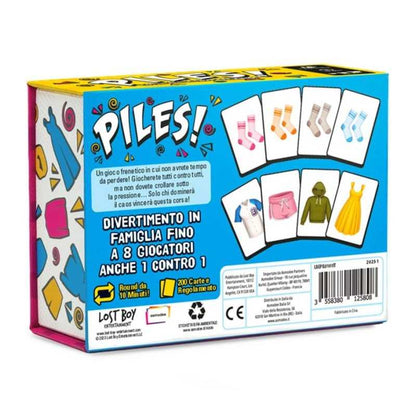 PILES! gioco da tavolo CON LE CARTE asmodee IN ITALIANO età 8+