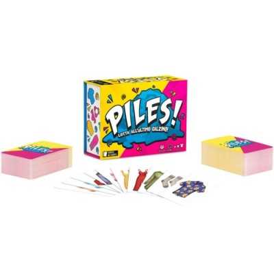 PILES! gioco da tavolo CON LE CARTE asmodee IN ITALIANO età 8+