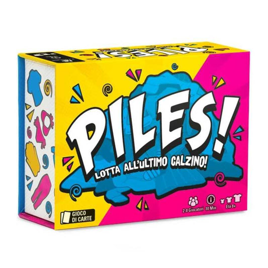 PILES! gioco da tavolo CON LE CARTE asmodee IN ITALIANO età 8+