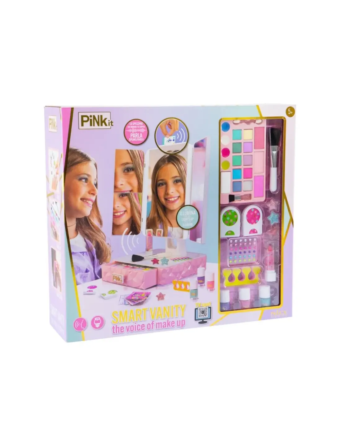 Nice Pink It Smart Vanity specchiera