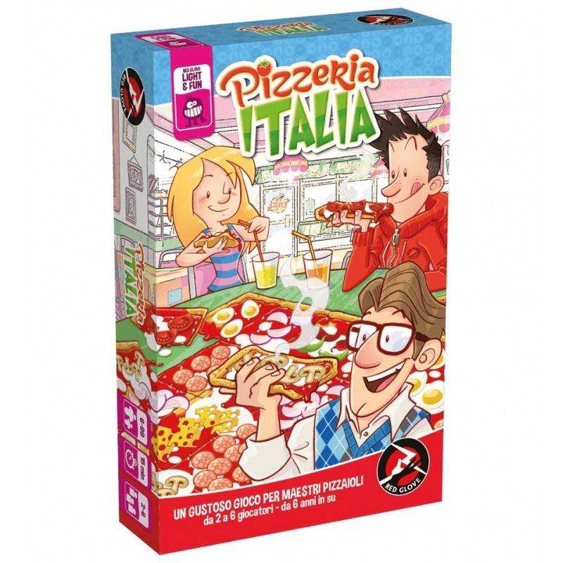 Pizzeria Italia Gioco Di Carte 6  Anni +  Red Glove
