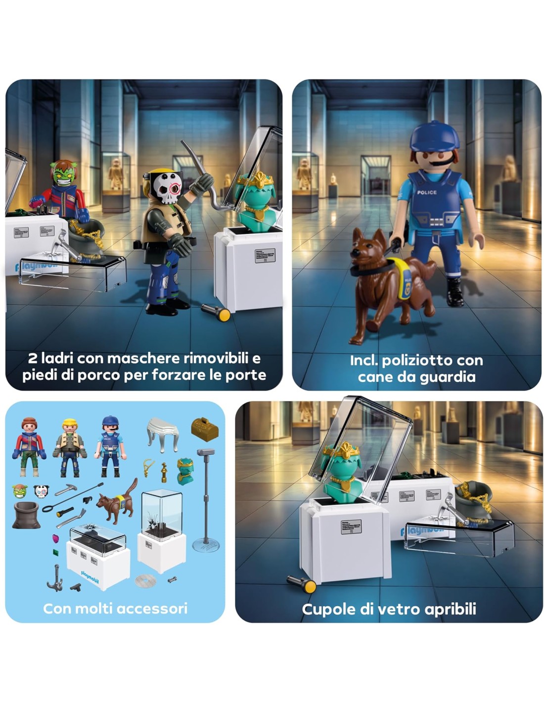 Playmobil 71876 Rapina In Gioielleria