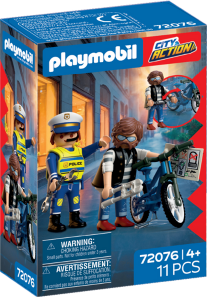 Playmobil 72076 Furto Di Biciclette