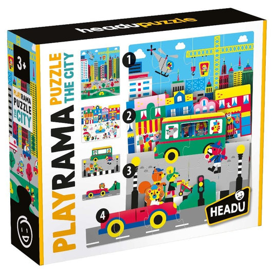 Headu Playrama Puzzle The City