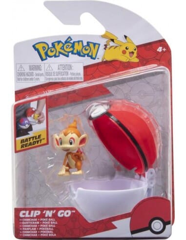 POKEMON Chimchar & Poke ball REI TOYS 