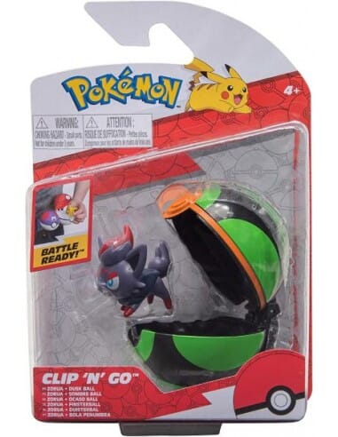 POKEMON Zorua & Dusk Ball REI TOYS 