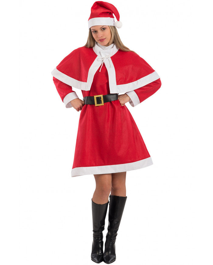 Carnival Toys Costume Donna Natale Economico Taglia Unica