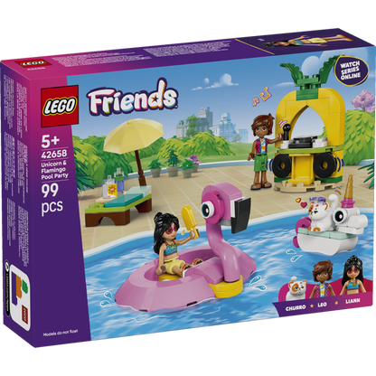 Lego 42658 Pool Party Con Unicorno