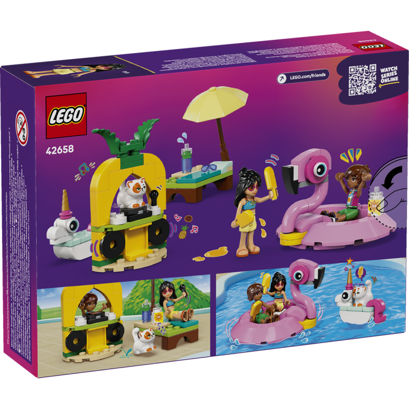 Lego 42658 Pool Party Con Unicorno