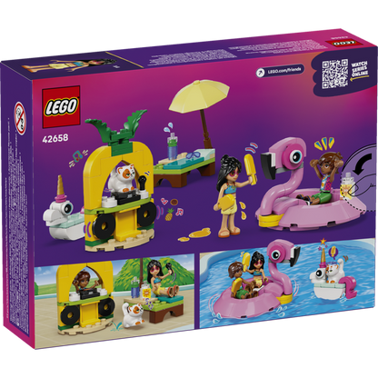 Lego 42658 Pool Party Con Unicorno