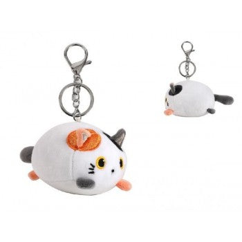 Portachiavi Plush Orange Cat Gatto