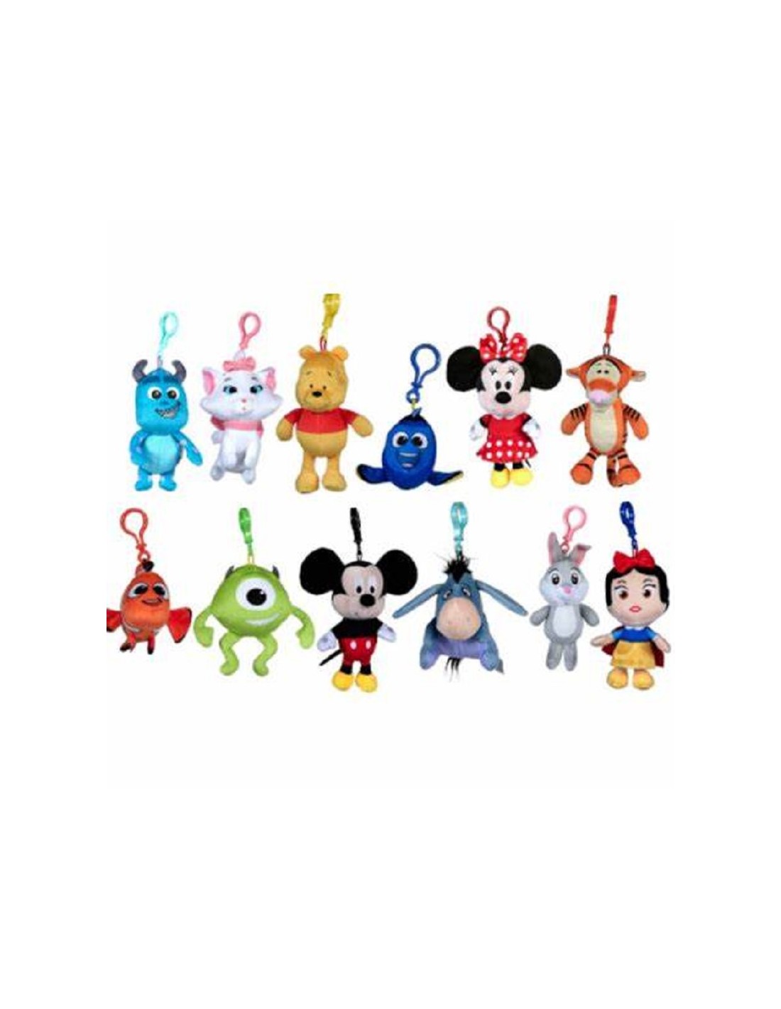 Peluche Pts Portachiavi Disney