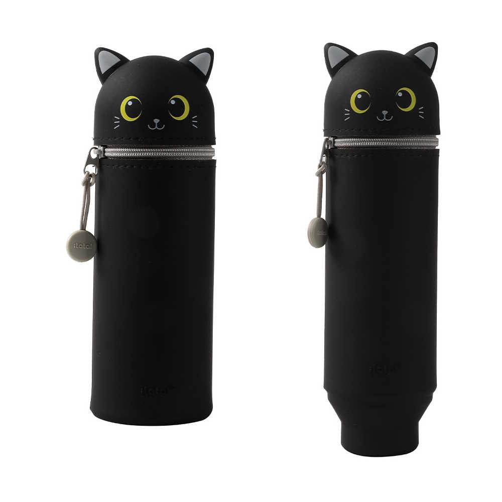Astuccio In Silicone Black Cat