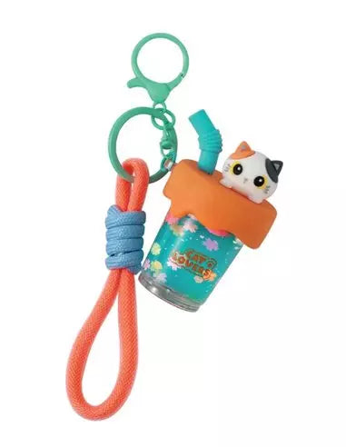 I Total Portachiavi Bubble Tea Orange