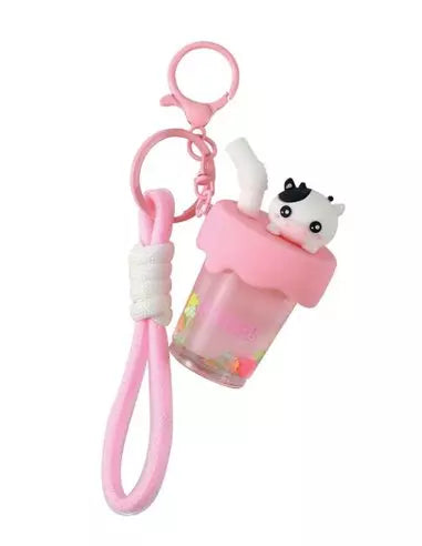 I Total Portachiavi Bubble Tea Cow
