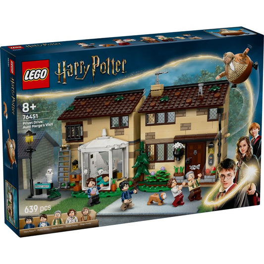 Lego 76451 Privet Drive: Privet Drive: la visita di zia Marge