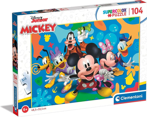 puzzle 104 Pezzi Super Mickey And Friends CLEMENTONI 