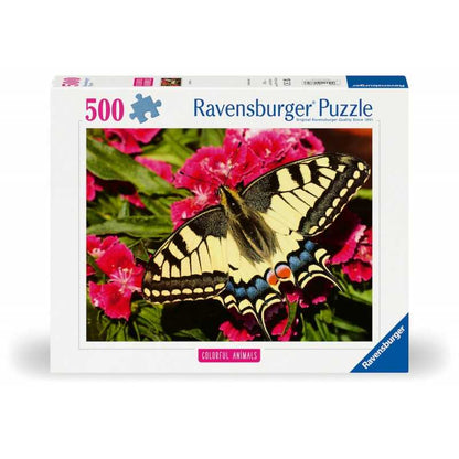 PUZZLE 500 PEZZI ravensburger FARFALLA 49 X 36 CM