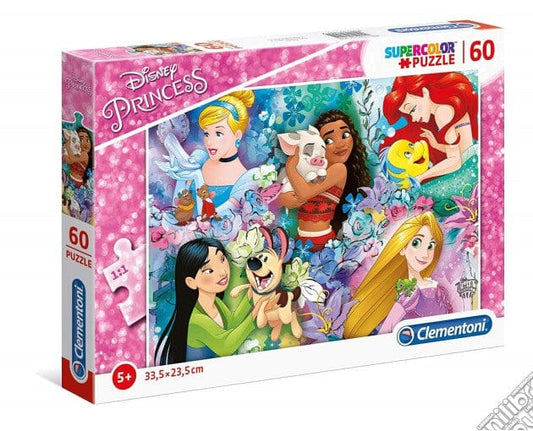 puzzle 60 Pezzi Princess CLEMENTONI 