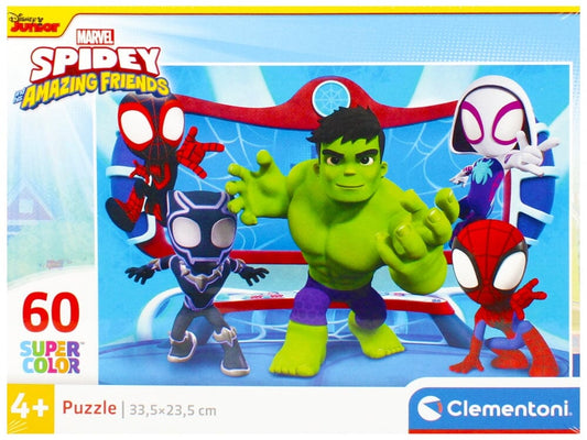 puzzle 60 Pezzi Spidey & Friends CLEMENTONI 