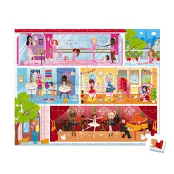 Janod  Puzzle Accademia Di Danza 100 Pezzi