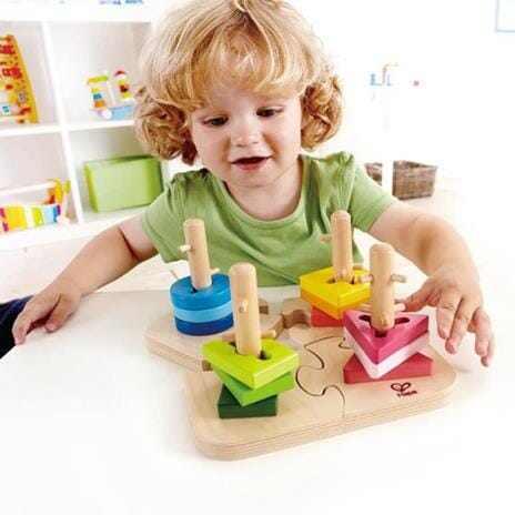 Puzzle Creativo Da Impilare Hape toysvaldichiana.it 