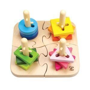 Puzzle Creativo Da Impilare Hape toysvaldichiana.it 