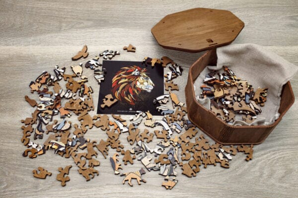 Puzzle Di Legno L Camaleonte toysvaldichiana.it 