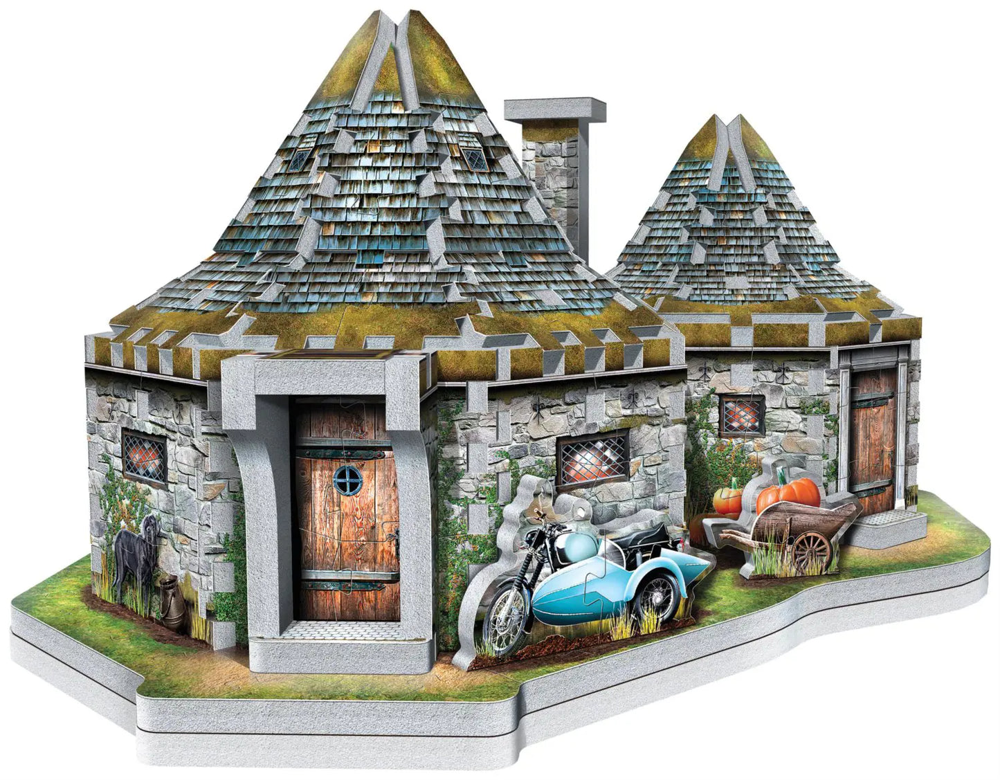 Harry Potter LA CAPANNA DI HAGRID A HOGWARTS Wrebbit Puzzle 3D 270pz 30cm