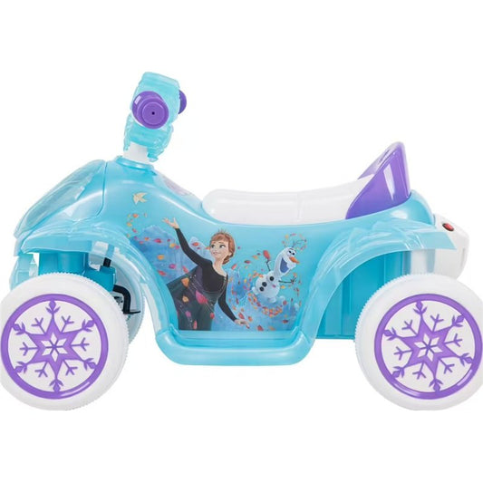Quad elettrico 6 v per bambini Frozen Bubble Huffy 19035 W