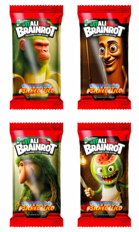 Bustina da 14 Carte Brainrot