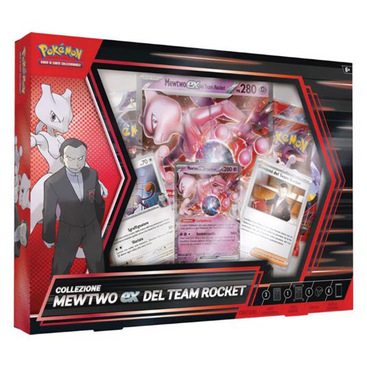Pokemon - Box Mewtwo EX Del Team Rocket ITA