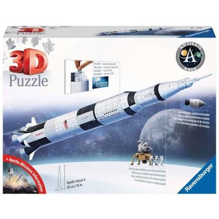Ravensburger Puzzle Apollo Saturn V Rocket puzzle 3d