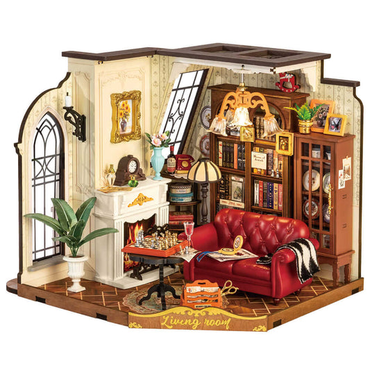 Catherine's Living Room (DG175) Miniature Robotime
