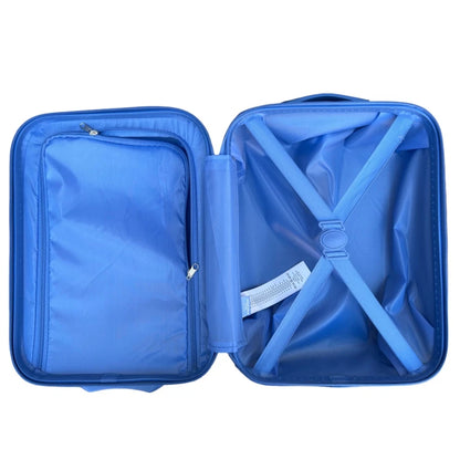 Trolley Da Viaggio Mini Valigia 2 Ruote In Abs Manico Allungabile Frozen