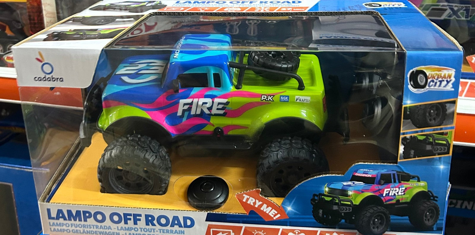 Urban City Lampo Off Road Fire Night Light radiocomandato