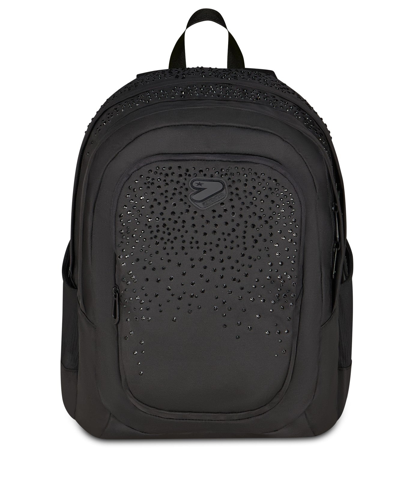 Seven Tech Glitzycute - Zaino Doppio Scomparto Nero