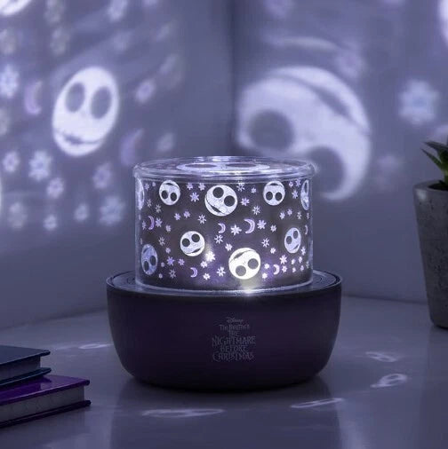 Paladone Lampada A Proiezione Nightmare B.c. Disney Nightmare Before Natale - Lampade